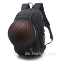 Sporttasche mit Basketballnetz -Ladeanschluss